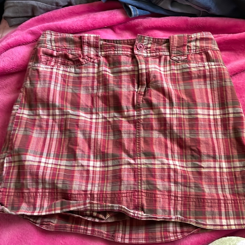 Plaid skirt